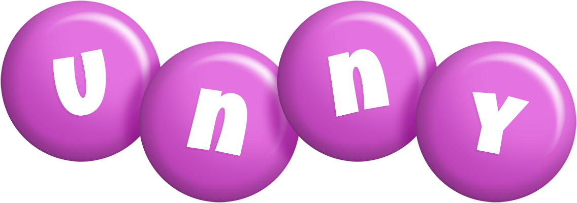 Unny candy-purple logo