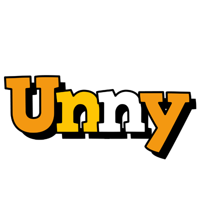 Unny cartoon logo