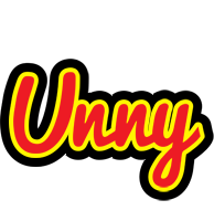 Unny fireman logo