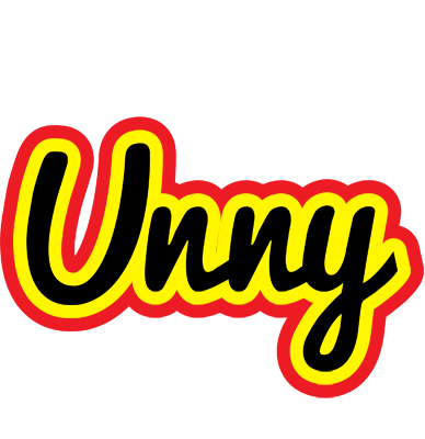 Unny flaming logo