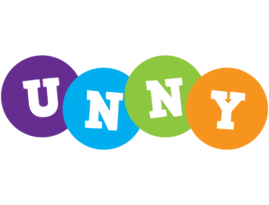 Unny happy logo