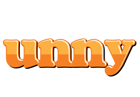 Unny orange logo