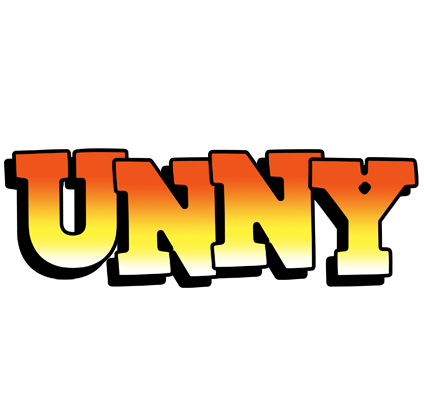 Unny sunset logo