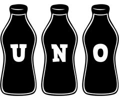 Uno bottle logo