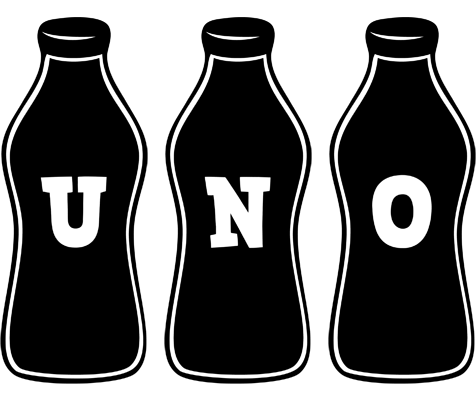 Uno bottle logo