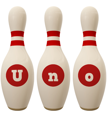 Uno bowling-pin logo