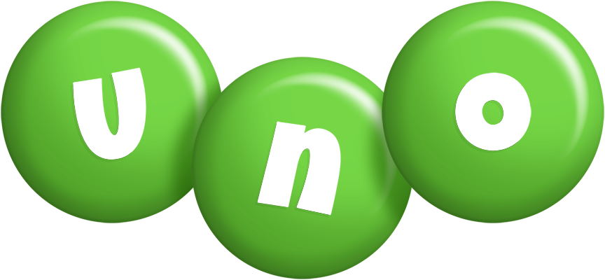 Uno candy-green logo