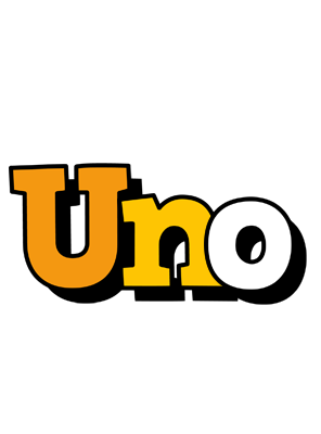 Uno cartoon logo