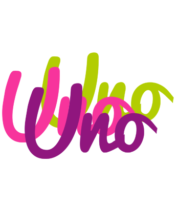 Uno flowers logo