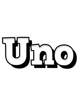 Uno snowing logo