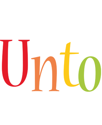 Unto birthday logo