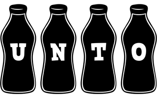 Unto bottle logo