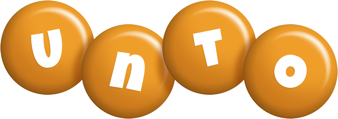 Unto candy-orange logo