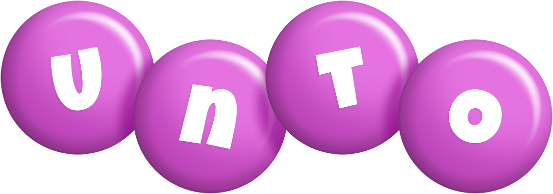 Unto candy-purple logo
