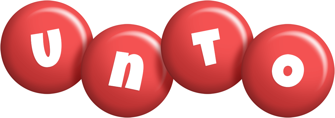 Unto candy-red logo