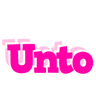 Unto dancing logo