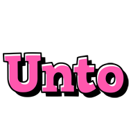 Unto girlish logo