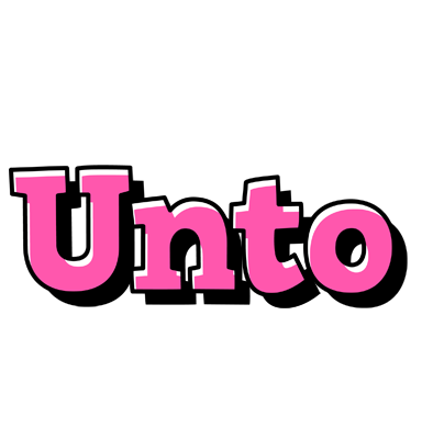 Unto girlish logo