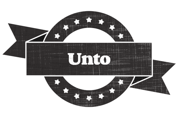Unto grunge logo