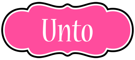 Unto invitation logo