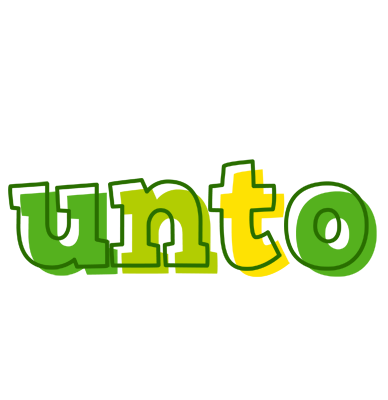 Unto juice logo