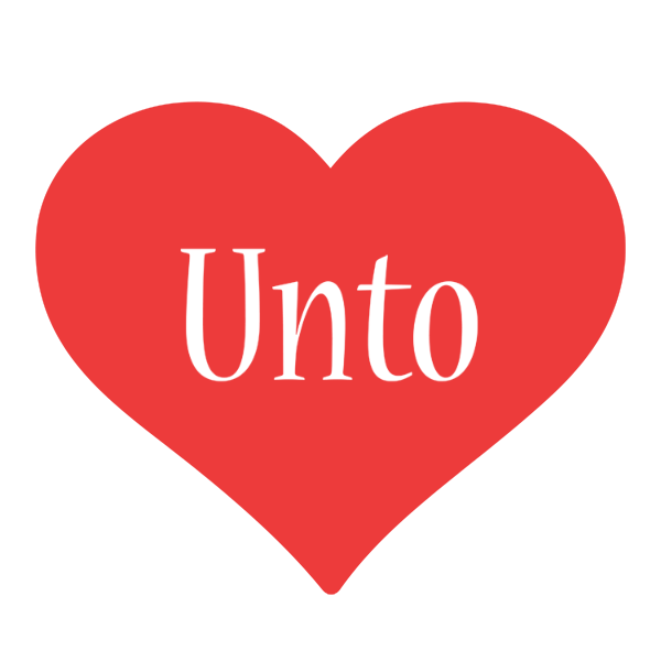 Unto love logo