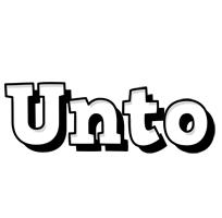 Unto snowing logo