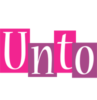 Unto whine logo