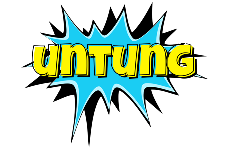Untung amazing logo