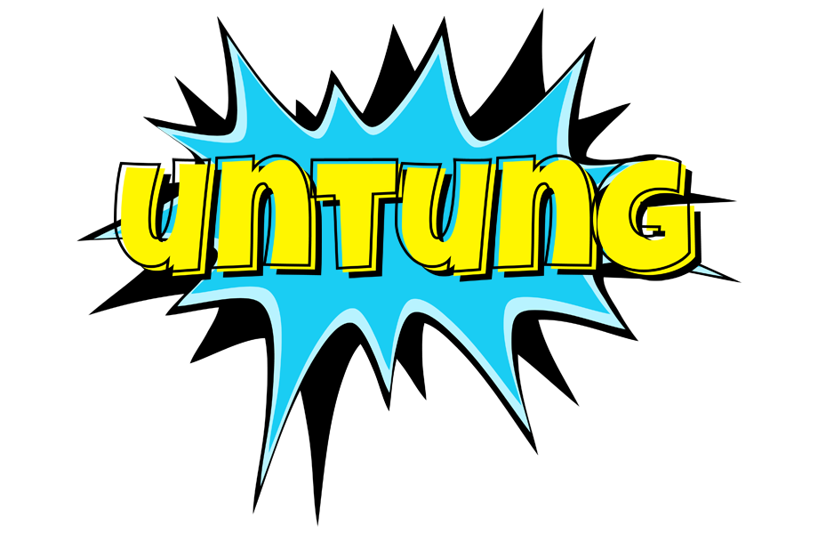 Untung amazing logo