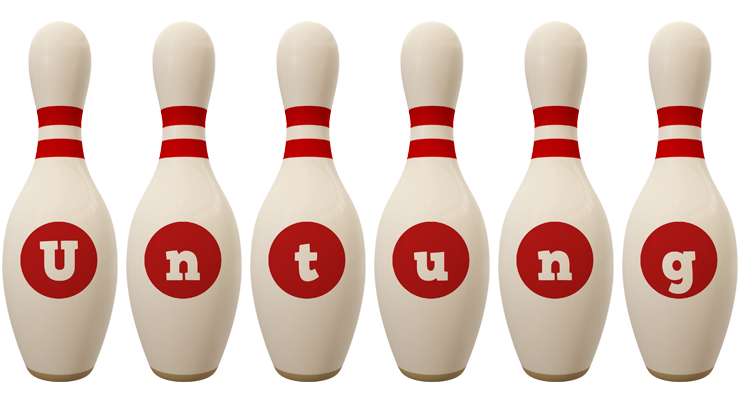 Untung bowling-pin logo