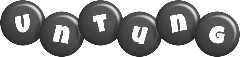Untung candy-black logo