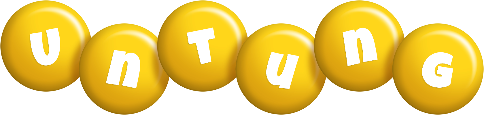 Untung candy-yellow logo