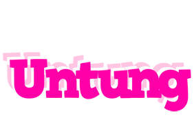 Untung dancing logo