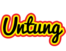 Untung flaming logo