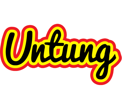 Untung flaming logo