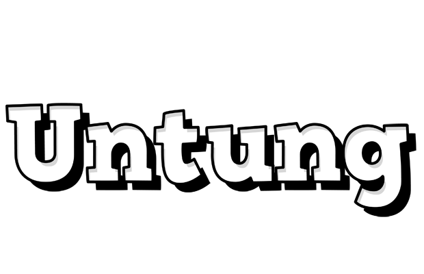 Untung snowing logo