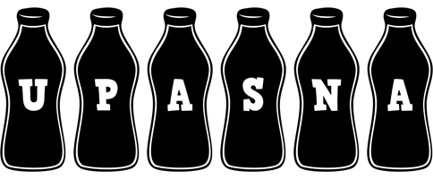 Upasna bottle logo