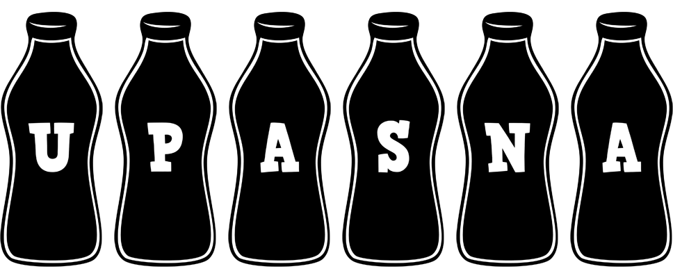Upasna bottle logo