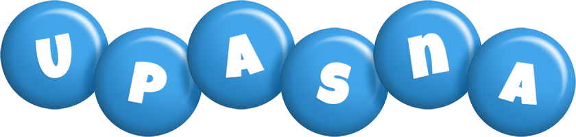 Upasna candy-blue logo