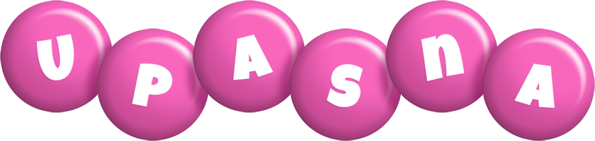 Upasna candy-pink logo