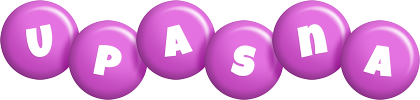 Upasna candy-purple logo