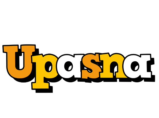 Upasna cartoon logo