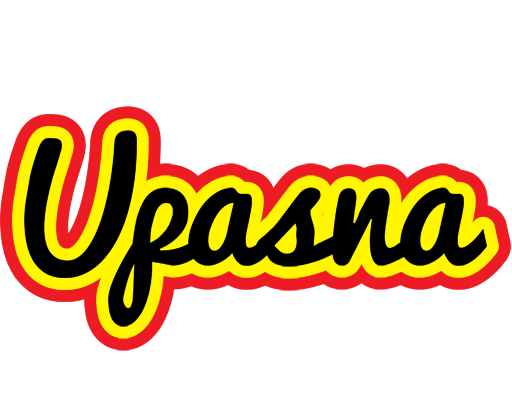 Upasna flaming logo
