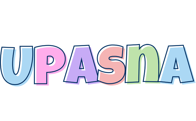 Upasna pastel logo