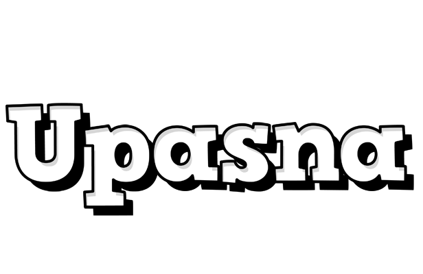 Upasna snowing logo