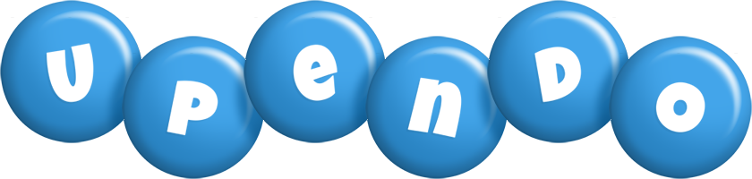 Upendo candy-blue logo