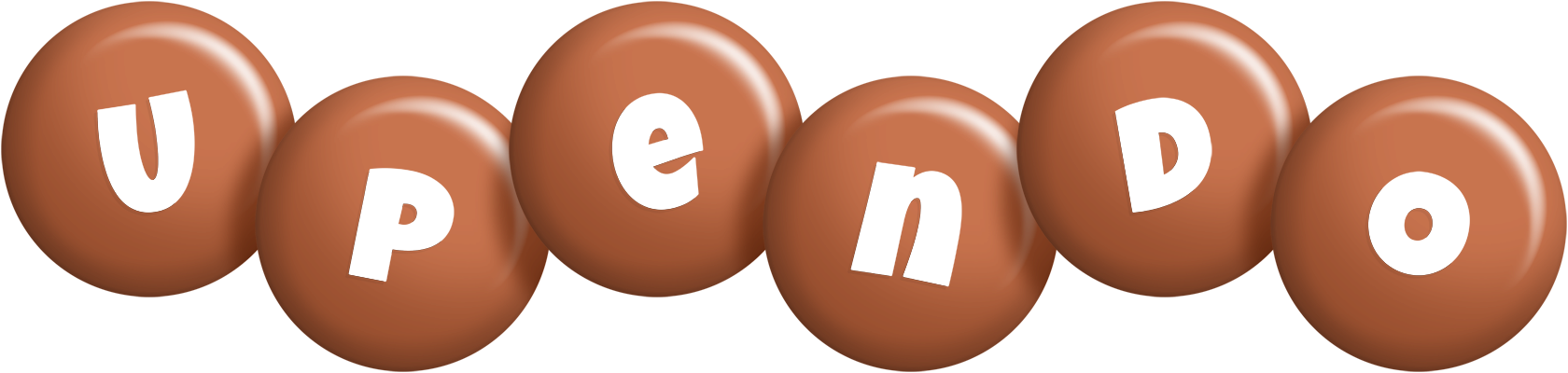 Upendo candy-brown logo