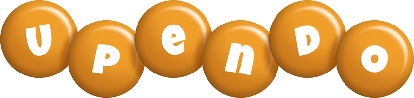 Upendo candy-orange logo