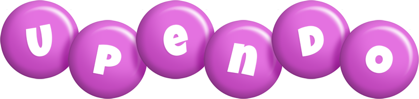 Upendo candy-purple logo